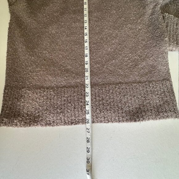 Lillusory Women's Sweater Wool Blend Soft Oversized‎ Chunky Pullover Tan Size S - Picture 7 of 7